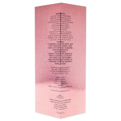 Paris Hilton Rose Rush for Women Spray, 3.4 Fl Oz, Pack of 1