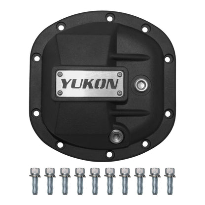 Yukon Gear & Axle YHCC-D30 Hardcore Cubierta Diferencial Hierro Nodular Negro para Dana 30