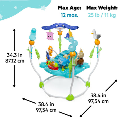 Bright Starts Disney Baby Buscando a Nemo Sea of Activity Jumper
