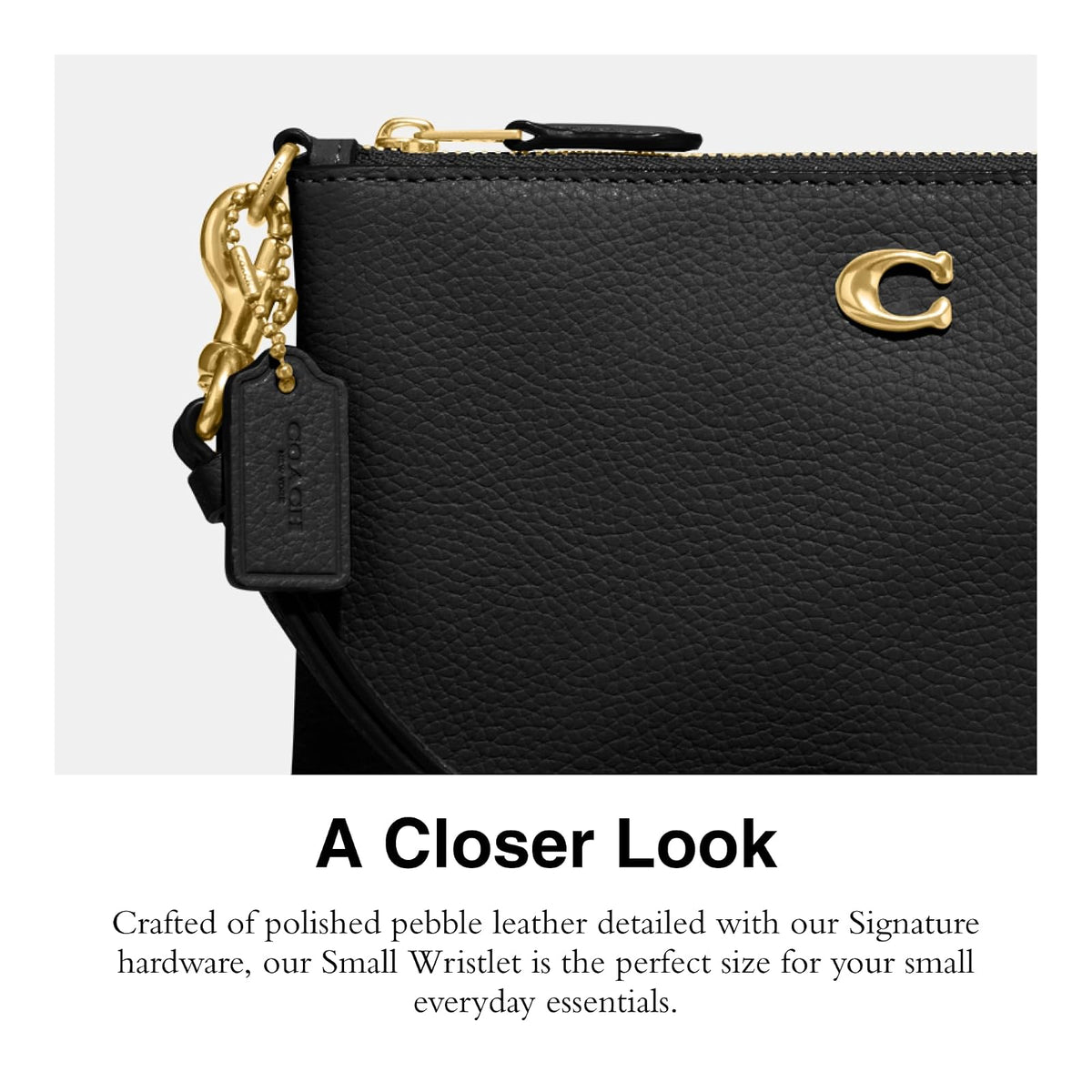 Coach - Pulsera pequeña para mujer