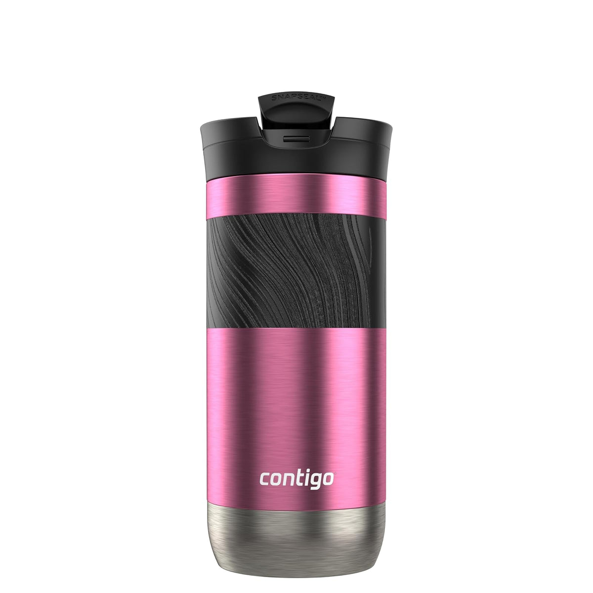 Contigo Vaso Térmico Acero Inoxidable 473 ML Azalea Antiderrames Byron 2.0 Caliente Hasta por 9 Horas Libre de BPA