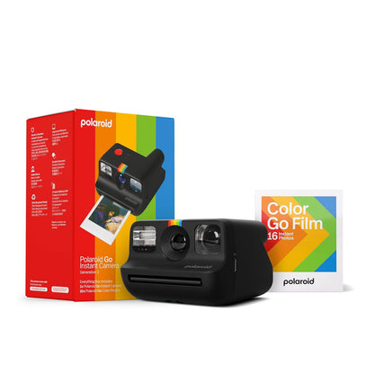 Polaroid Go Generation 2 Mini Cámara de Película Instantánea - Negro - - Cámara Gen2 + película