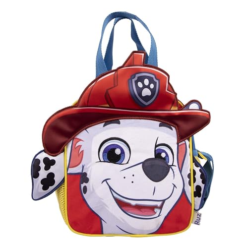 Ruz Lonchera Infantil y Preescolar | Paw Patrol | 100% Poliéster Capacidad 3 Litros | Bolso de Poliéster para Niños con Forro Interno y Cierre de Cremallera | Recomendado desde 3 años