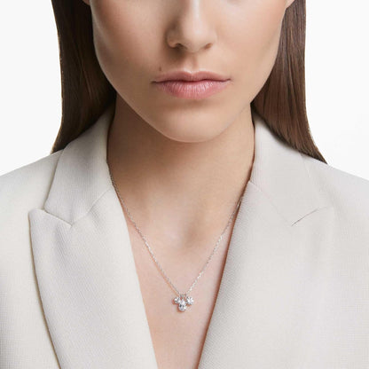 Swarovski Colgante Mesmera, Tallas mixtas, Blanco, Baño tono oro rosa
