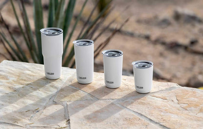 Horizon Vaso – Aislado Acero Inoxidable – Tapa Tri-Mode – Blanco, 16 oz