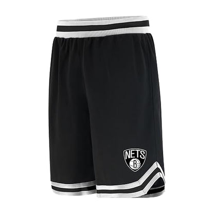 NBA Ultra Game - Pantalones Cortos de de Malla de poliéster para Hombre, diseño de Logotipo del Equipo