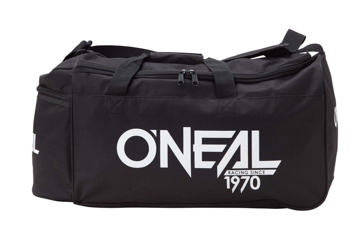 O'Neal | Accessories | Motocross Enduro Motorrad | Langlebiges 600D Polyester, gepolsterter Schultergurt, Hochbelastbare Reißverschlüsse TX 2000 Gear Bag | Schwarz | Größe 56 x 23 x 28 cm