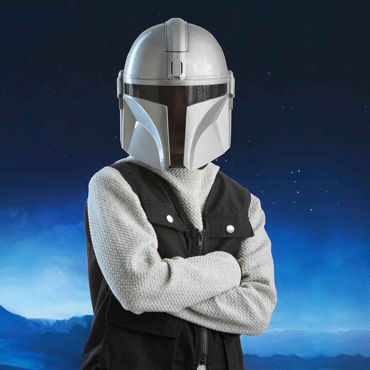 Star Wars Máscara Electrónica The Mandalorian