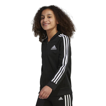 adidas Chaqueta bomber de tricot para niñas grandes