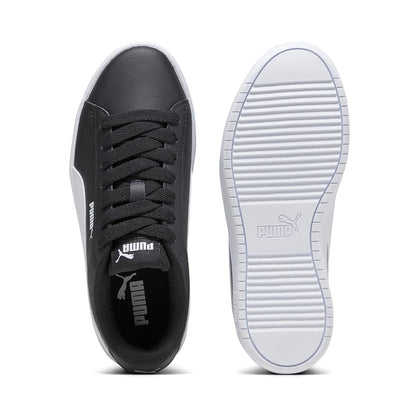 PUMA, Tenis Casuales Rickie Classic JR, Unisex, Blanco, Talla 24