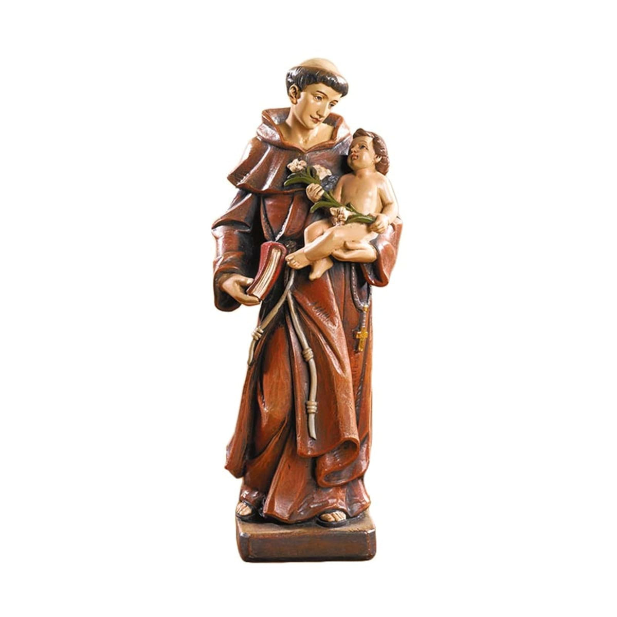 Avalon Gallery Figura Religiosa San Francisco, Colección Toscana - 8" H - San Antonio