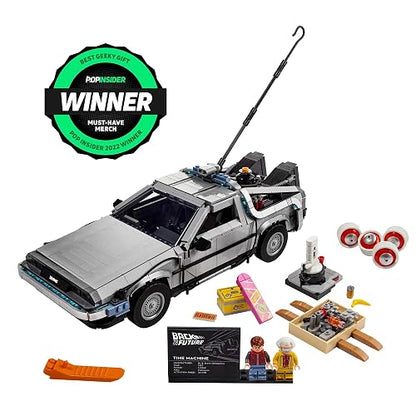 Lego - MÁQUINA del Tiempo Regreso AL Futuro Delorean