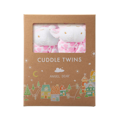 Angel Dear 1138T Cuddle Twin Set, Pink Giraffe