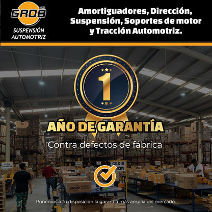 GROB Soporte Motor Derecho Cube Tiida Versa