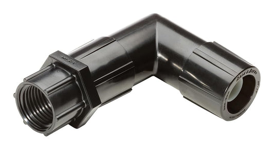 Rain Bird EAFPT-1S Drip Irrigation Elbow Adapter, 1/2" Female Pipe Thread x Easy Fit Universal Fitting, Fits All 1/2" and 5/8" Drip Tubing
