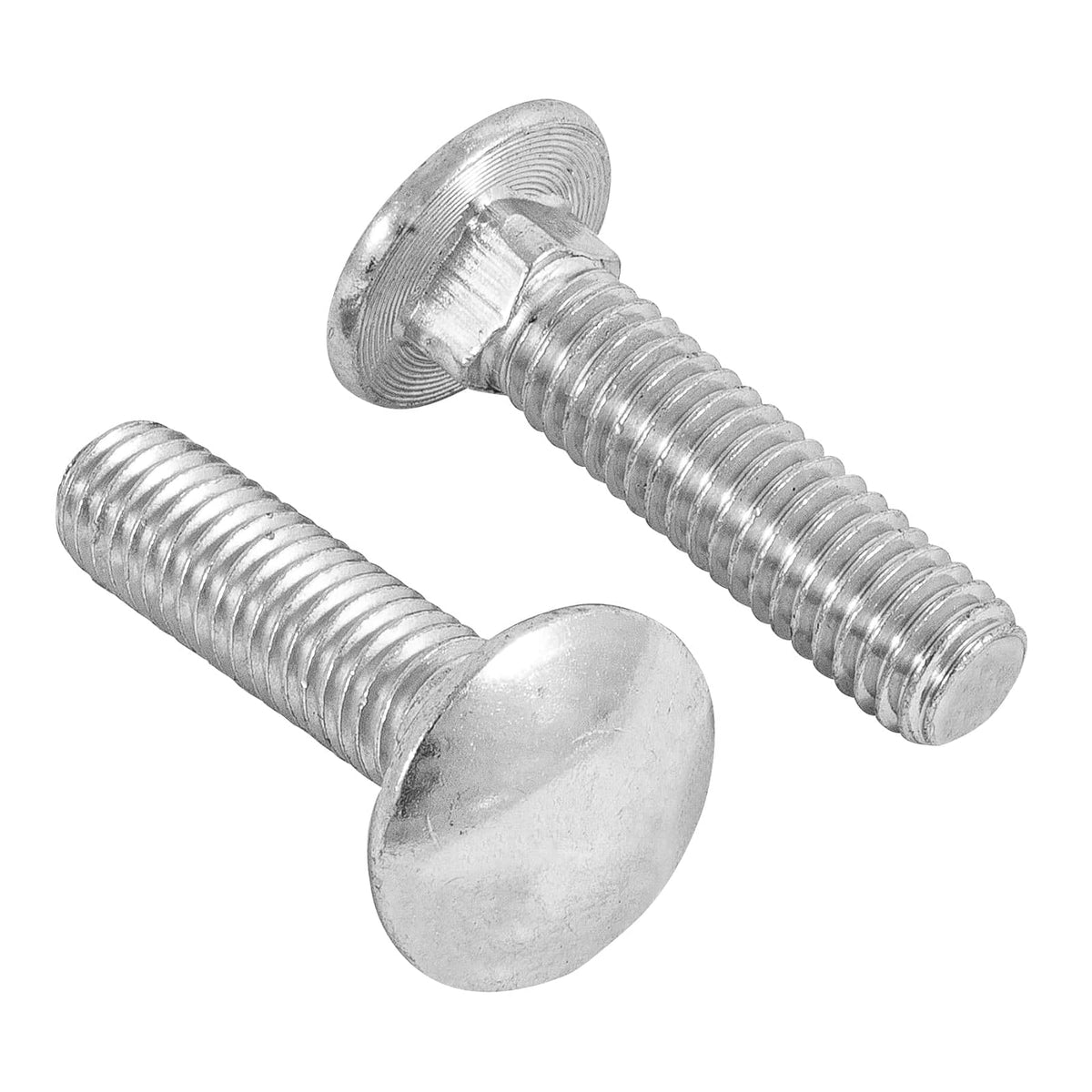 Fiero Tornillo de Carruaje Acabado Galvanizado Bolsa con 60 Piezas - 3 - 8"x1 1 - 2"