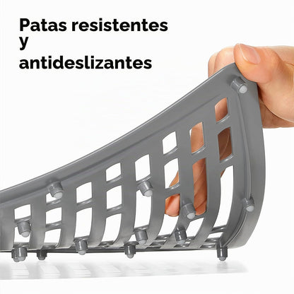 OXO 13138200 Tapete para Tarja Grande, Silicón, 41 cm, Gris