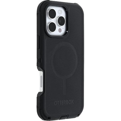 OtterBox - Funda para iPhone 16 Pro Max Defender Series, color negro