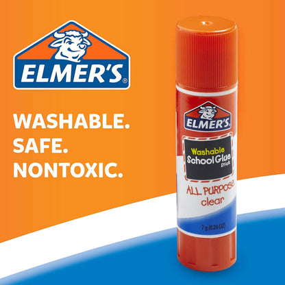 Elmer's All-Purpose Glue Sticks, .77 oz, 12 Pack (E517)