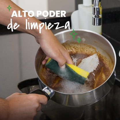 Scotch-Brite Command 3M Sujeta Esponja de Cocina Fibra Esponja La Original Chica 1 Pieza