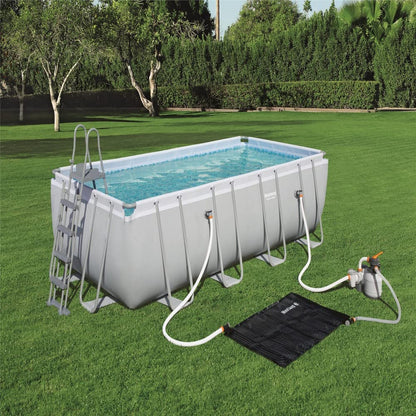 Bestway 58423 Calentador Solar para Agua de albercas 1.10mx1.71m, Negro