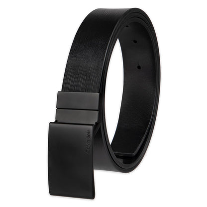Calvin Klein Reversible Dress Belt With Plaque Buckle CinturónHombre