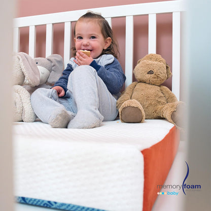 MEMORY FOAM BABY | Colchón de Cuna Para Bebé Baby Better – Firmeza Media - 120 x 60 x 10 cm – Hecho con Memory Foam