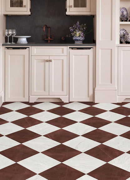 Oxblood FP6333 - Azulejos para despegar y pegar