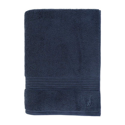 Nautica, Toalla Baño 100% Algodón, Color Azul, Montford.