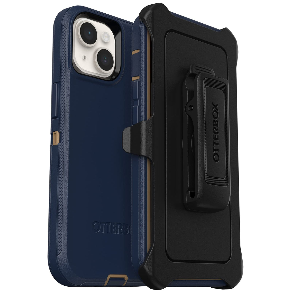 OtterBox DEFENDER SERIES SCREENLESS EDITION para iPhone 14 Plus - BLUE SUEDE SHOES (Azul)