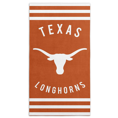 Northwest NCAA Texas Longhorns - Toalla de Playa Unisex para Adultos, 30 x 60 Pulgadas, Rayas