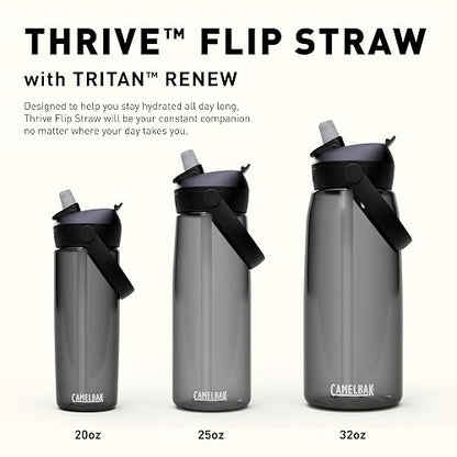 CAMELBAK BOTELLA THRIVE FLIP STRAW 750ml FOREST GREEN