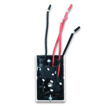 Dr. DR-001 - Termostato de Pared (4 Cables, 120-277 V, 3360-7756 W), Color Blanco