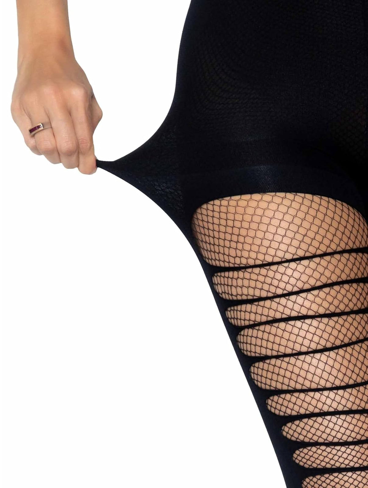 Leg Avenue Medias de red para mujer