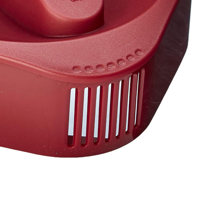 Goodcook 10658 - Jarra de plástico de 1 galón con 3 coladores y cierre sin derrames, apto para lavaplatos, transparente y rojo