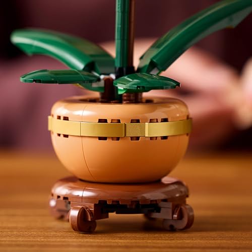 LEGO Mini Orquídea - Model Kit para Adultos, Años 18+ - Flores Artificiales - Decoración para Escritorio, Recamara - 10343