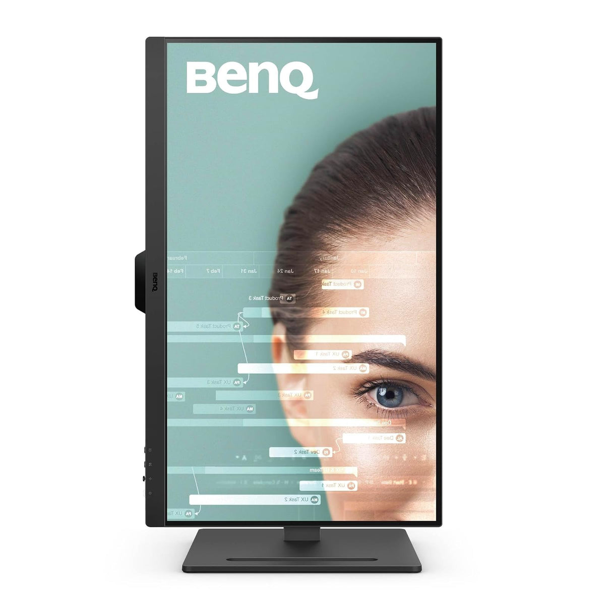 BenQ Monitor GW2790T 27" IPS 1080p, FHD, 100 Hz, Eye-Care, diseño ergonómico (Gira 90°), 99% sRGB, VESA MediaSync, HDMI, Display Port, sin Parpadeo, luz Azul de Baja Intensidad, Modo de codificación