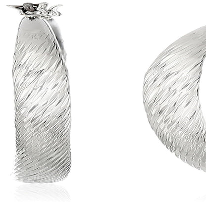 GUESS Aretes, Plateado, Una talla