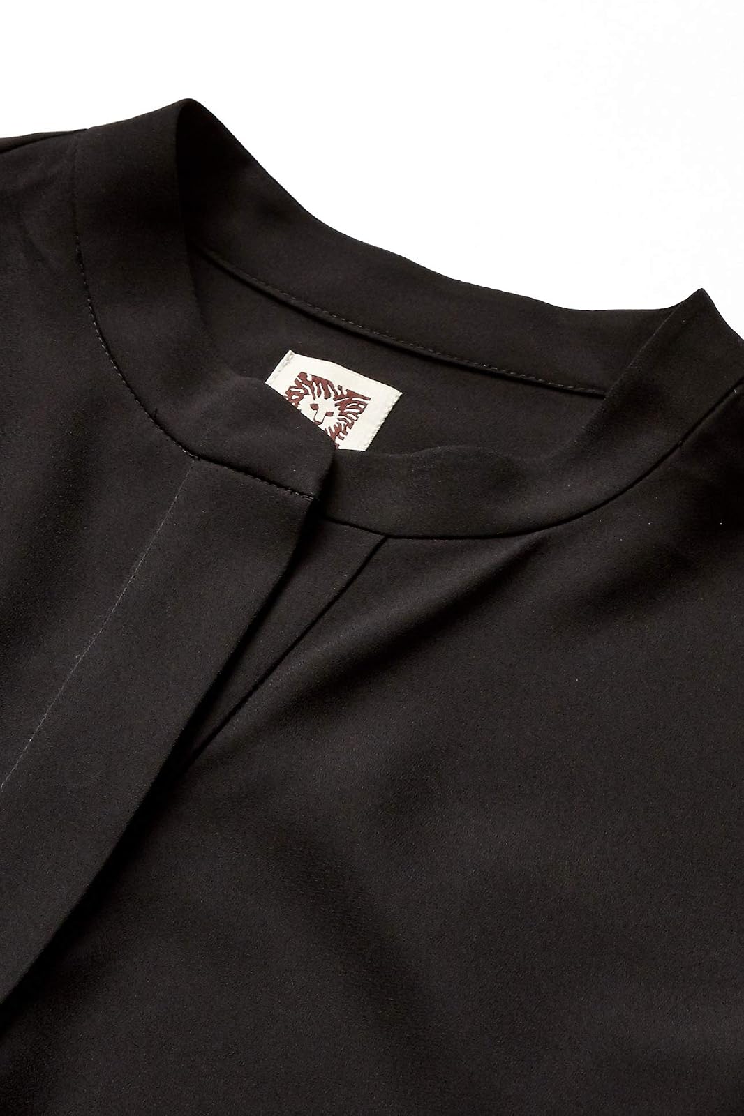 Anne Klein Pop-Over Blouse with Covered Placket and Side Slits Blusas Mujer