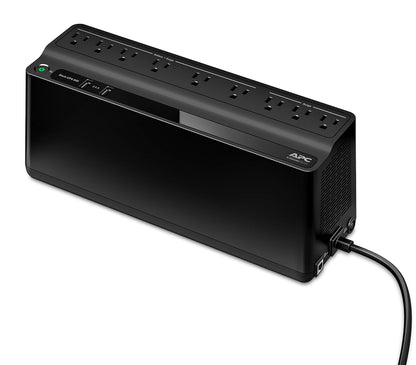 APC Unidad UPS 9 Tomas de Corriente y 2 Puertos USB, 120V