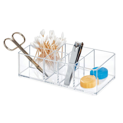 InterDesign Med+ Organizer, 7-Inch, Clear - Small Organizer