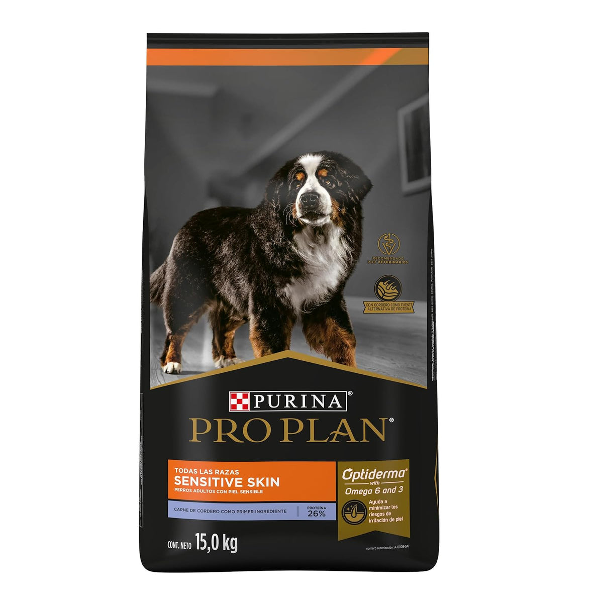 Purina Pro Plan Adulto Todos los Tamaños Sensitive & Skin Sabor Salmón 15Kg