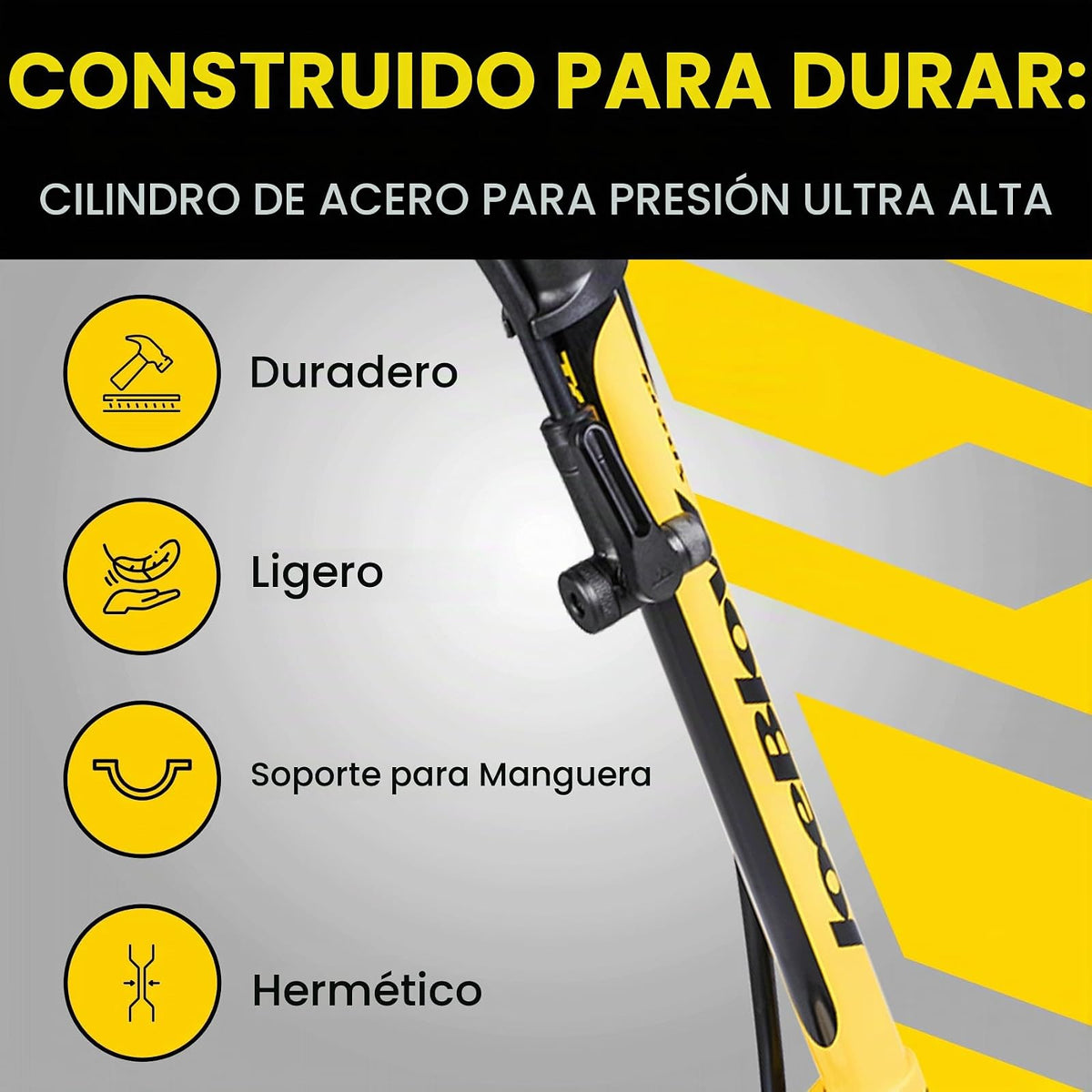 Topeak Joe Blow Sport III Bomba de Piso de Alta presión