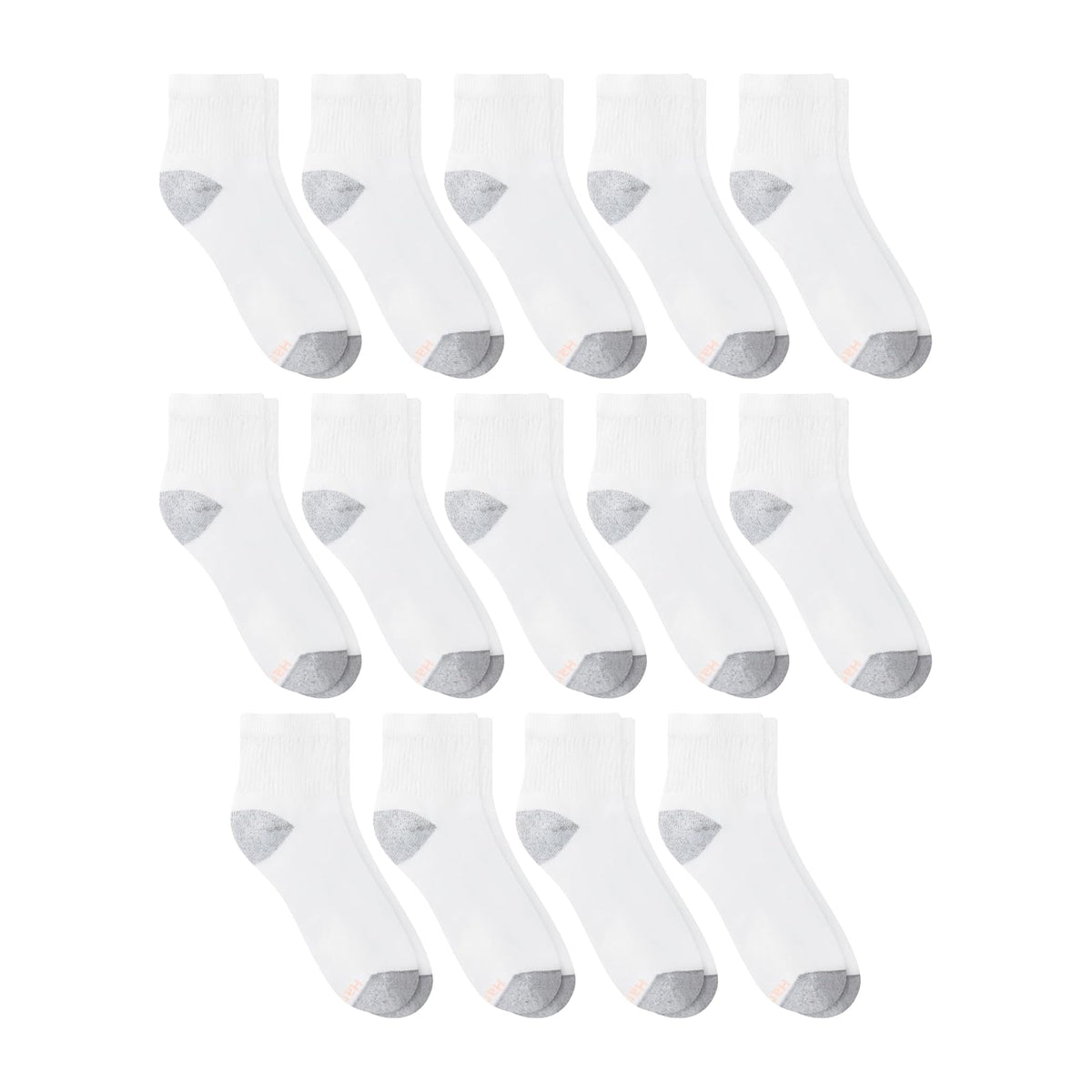 Hanes Value, Ankle Soft Moisture-wicking Socks, Available in 10 and 14-packs Calcetines Mujer