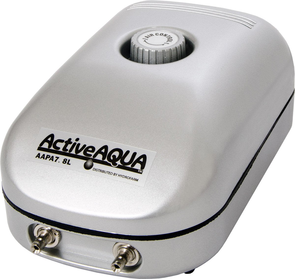 Hydrofarm Active Aqua Bomba de Aire, 2 Salidas, 3 W, 7,8 L/min