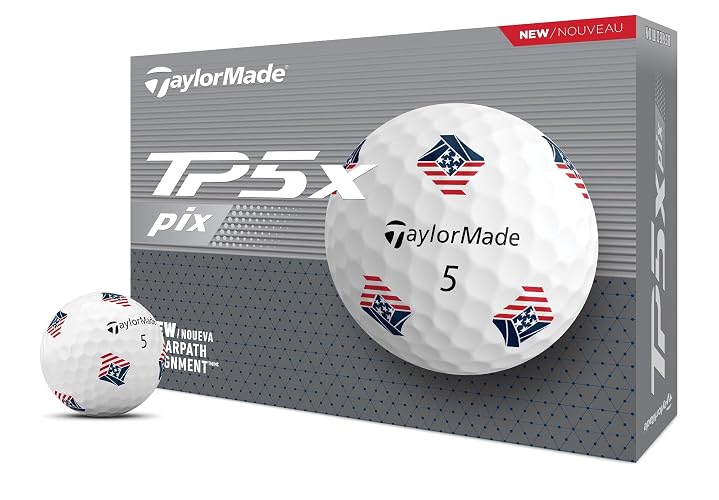 Taylormade Golf 2024 TP5 Pelotas de Golf