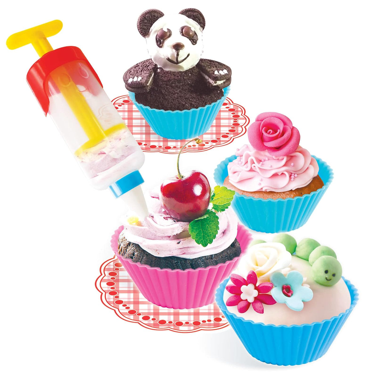 MiAlegria Fabrica de Minipastelitos - Kit de repostería - FABRICA DE MINIPASTELITOS - Niño, Adolescente