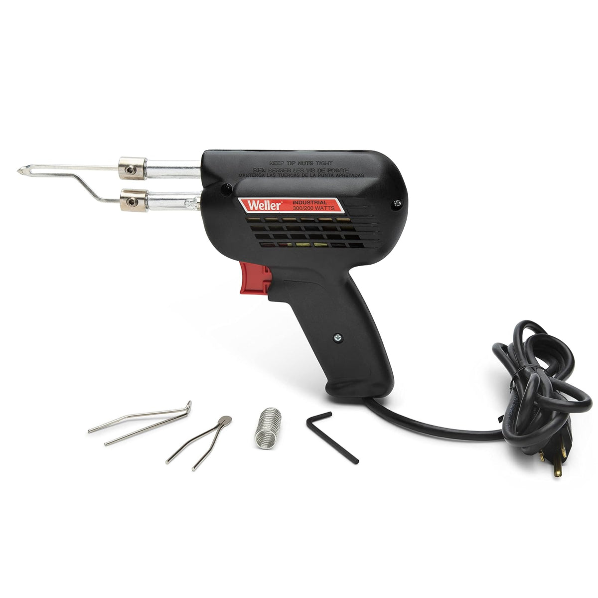 Weller Kit de pistola de soldadura industrial 300W/200W 120V- D650PK