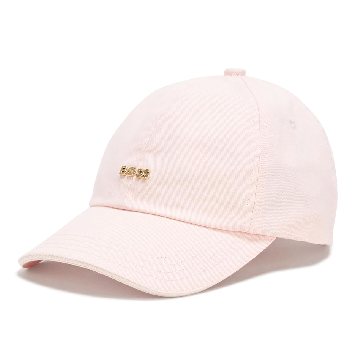 Boss Small Logo Cotton Twill Cap Gorra de béisbol Mujer - Talla Única - Rosado (Crystal Pink)