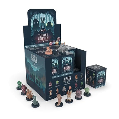 Unstable Games Twisted Cryptids - Mini Caja de ciegas de Vinilo, Incluye una Tarjeta Promocional jugable, Bonita Caja misteriosa de Figura Adorable